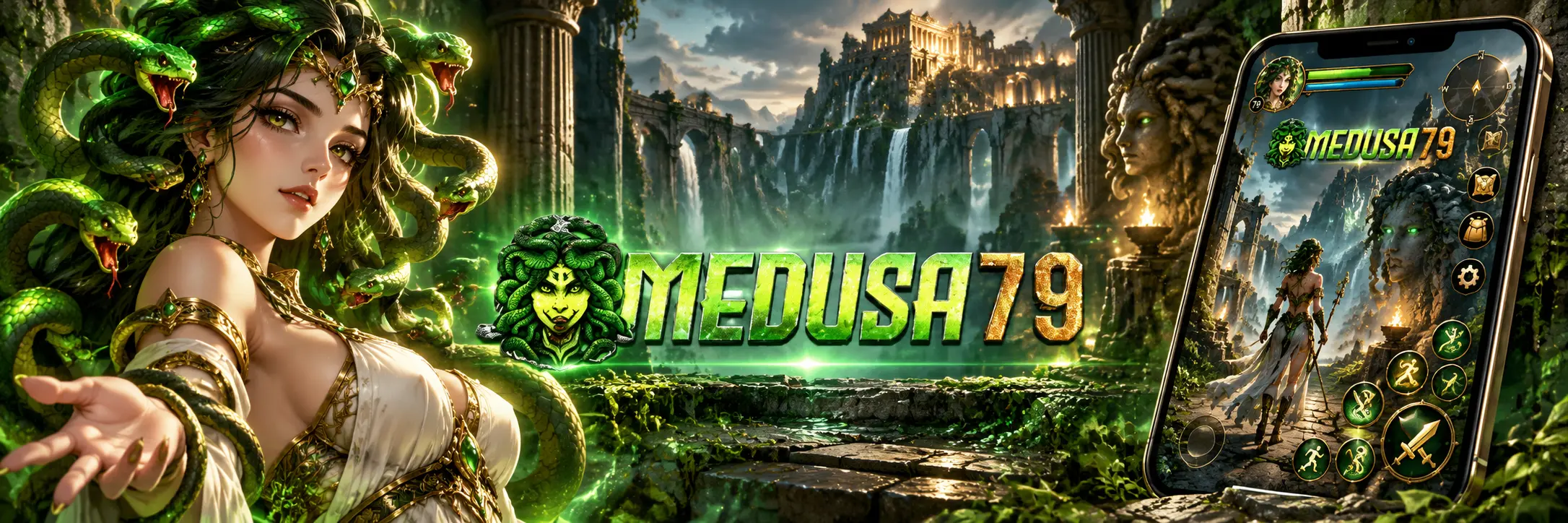 Medusa79 - Colorful digital game world
